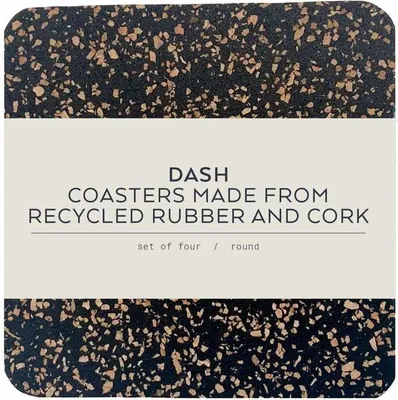 Zdjęcie produktu dla Zestaw podkładek Dash Coaster Square składający się z 4 elementów
