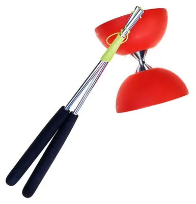 Produktbild von Sporti France Aluminium Diabolo Mit Stäben   Kinder  One Size