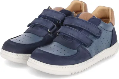 Produktbild von Lurchi Barefoot Kinder Klettschuhe MARKIO Dunkelblau LedermixGröße:28