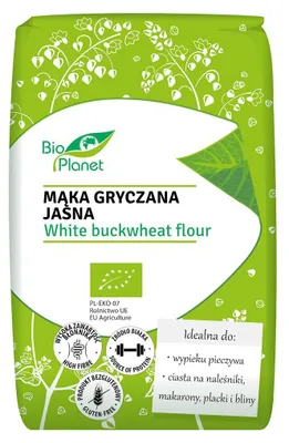MĄKA GRYCZANA JASNA BIO 500 g - BIO PLANET