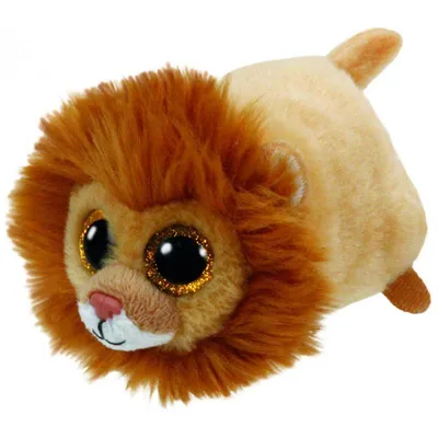 Produktbild von TY Beanie Boos Glubschi 10cm M Glubschi Regal Löwe Braun Stofftier mini klein