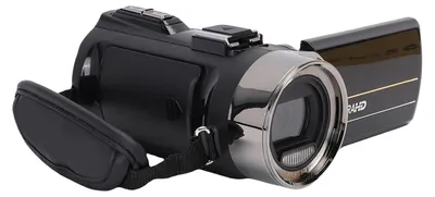Produktbild von 4K-Videokamera, Camcorder, 48 MP, HD, drehbarer 3-Zoll-LCD-Bildschirm, 18-facher Zoom, digitaler Videorekorder mit 32-GB-Speicherkarte und Mikrofon für unterwegs