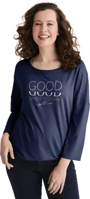 Produktbild von Stooker Women STCLEA Damen T-Shirt 3/4-Arm Regular Fit 44/46 navy blazer