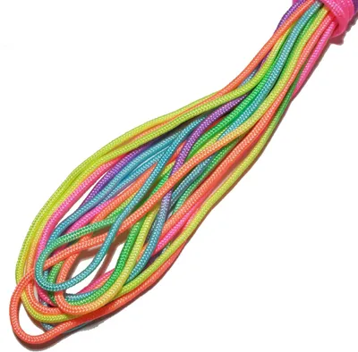 Produktbild von 30m Farbe-2 bunte verlauf hell Paracord Schnüre Nylonleine 2 mm