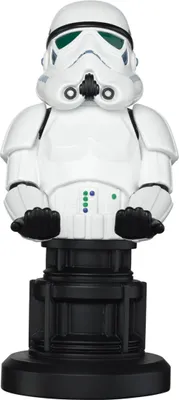 Produktbild von EXG Cable Guys - Star Wars Stormtrooper, Handy/Smartphone, Fernbedienung, Aktive Halterung, Drinnen, Schwarz, Weiß