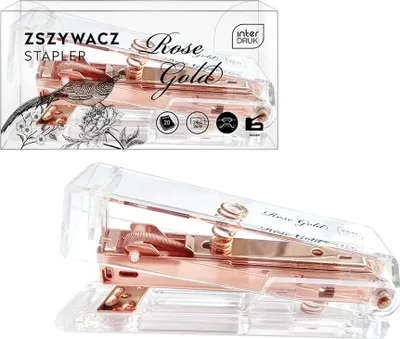 Produktbild von Interdruk Hefter Roségold 5902277314994