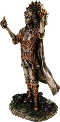 Produktbild von Belenus keltischer Gott der Sonne und des Feuers bronziert by Veronese