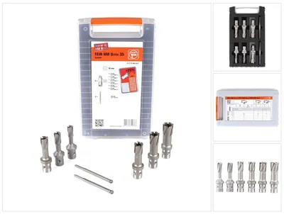 Produktbild von FEIN Best of Kernbohrer QuickIN Zubehörset 8 tlg. im Koffer ( 63127086040 )