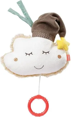 Produktbild von Spieluhr Wolke mit Mütze – Aufzieh-Spieluhr mit  Melodie "Schlaf Kindlein Schlaf"