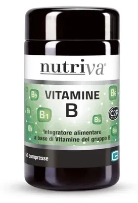Produktbild von NUTRIVA Vitamin B, 50 Tabletten