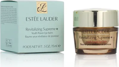 Produktbild von Estée Lauder Revitalizing Supreme + Youth Power, Augenbalsam, Antiaugenringe, Kräftigend, Feuchtigkeitsspendend, Verstärkung, Topf, Water\Aqua\Eau, Methyl Trimethicone, Propanediol, Isododecane, Polyethylene, Dimethicone, Butylene..., 15 ml