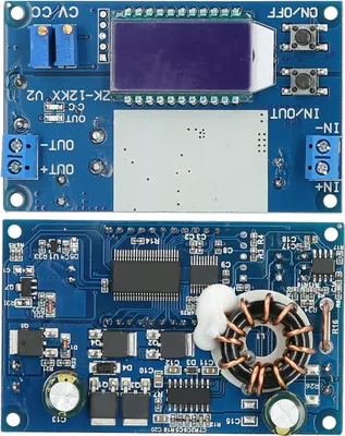 Zdjęcie produktu dla Moduł zasilania Regulowany regulator napięcia Stały prąd LCD ZK-12KX DC DC 12A