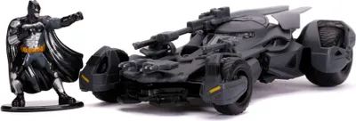 Obrázok produktu pre Justice League Hollywood Rides Diecast Modell 1/32 Batmobil mit Figur