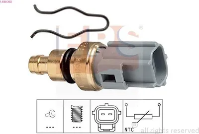 Produktbild von EPS 1.830.302 Kühlmitteltemperatursensor für FORD Fiesta Mk5 Schrägheck (JH1, JD1, JH3, JD3) FOCUS (DAW, DBW) FUSION (JU) FOCUS Kombi (DNW)