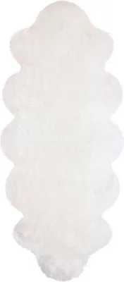 Produktbild von Heitmann Felle Australisches Premium Doppel-Lammfell  Farbe Naturweiß; Größe ca. 175 x 63 cm 180