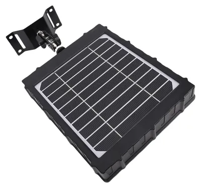 Produktbild von Wasserdichtes Solarpanel (monokristallines Silizium) mit 8000 mAh und USB-Anschlüssen – Solarladegerät für Wildkameras