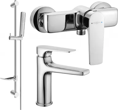 Produktbild von Mexen Lynx DF72 Brausegarnitur, Chrom - 745904DF72-00