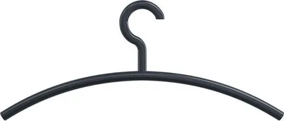 Immagine prodotto di HEWI Appendiabiti in plastica 90 nero profondo - 570.1 90