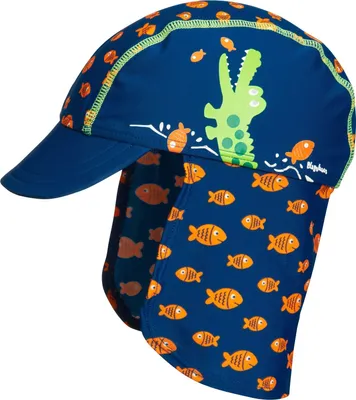 Produktbild von Playshoes - UV-Sonnenkappe für Kinder - Krokodil - Blau