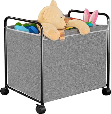 Obrázok produktu pre Úložný box, s kolesami, plastový, pre detskú izbu