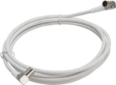 Obrázok produktu pre TRIAX SAT pripojovací kábel Quick-F uhlový konektor 3 m A++ biely TCFA HQ 300