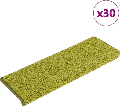 Produktbild von Stufenmatten 30 Stk. 65x21x4 cm Grün Rechteckiger Rand