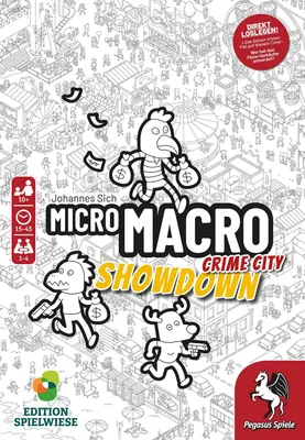 Produktbild von Pegasus Spiele MicroMacro: Crime City 4 Showdown