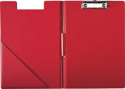 Produktbild von Klemmbrettmappe A4 rot Packung mit 10 Stück