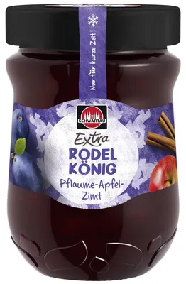 Produktbild von Schwartau Extra Pflaume-Apfel-Zimt "Rodelkönig", 340g