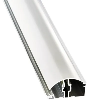 Produktbild von Gutta PVC Klemm-Randprofil für 10+16 mm Doppelstegplatten L = 4000 mm