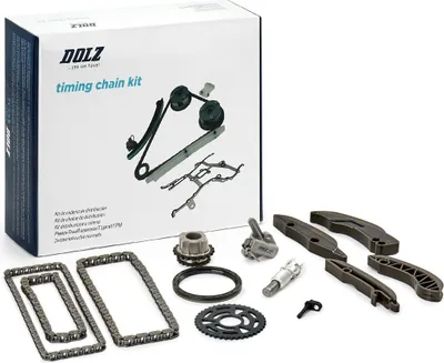 Immagine prodotto di DOLZ SKCB006 - Kit catena di distribuzione. Catena di distribuzione per BMW 3 Touring (E91), 3 Limousine (E90), 5 Touring (F11), 1 Hatchback (E87), 5 Limousine (E60)