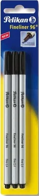 Produktbild von Pelikan 940601, Schwarz, Extrafein, Schwarz, Silber, Rund, 0,4 mm, Deutschland