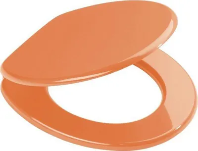 Produktbild von Sanwood WC SITZ Toiletten Deckel Klo Brillen MDF Bad Gäste Aruba Orange