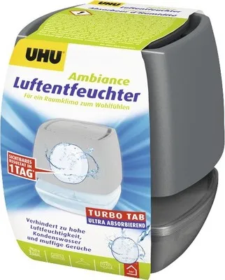 Produktbild von UHU airmax Luftentfeuchter Ambiance anthrazit 100 g