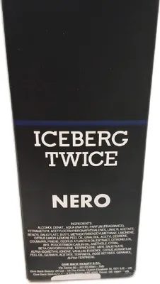 Produktbild von Iceberg Eau de Toilette Herrenparfum Parfum Twice Nero Duft Frische Männlich 125 ml