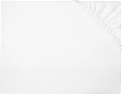 Produktbild von Spannbettlaken, 100x200 cm, 80% Baumwolle / 20% Polyamid, weiß