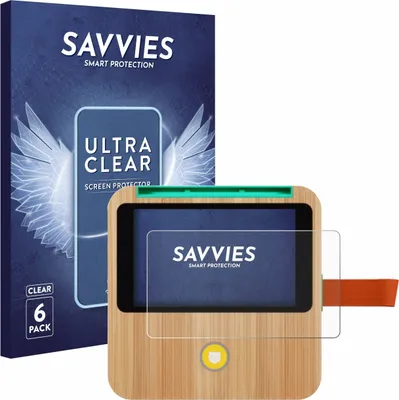 Produktbild von 6x Für tigerbox Touch Plus Schutzfolie Savvies Displayschutz Display Schutz Folie Klar Transparent