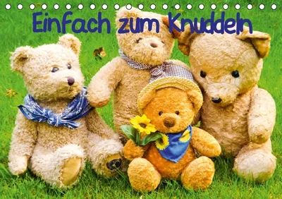 Produktbild von Calvendo Teddybären Geburtstagskalender (Tischkalender, 14 Seiten) 978-3-660-42360-0