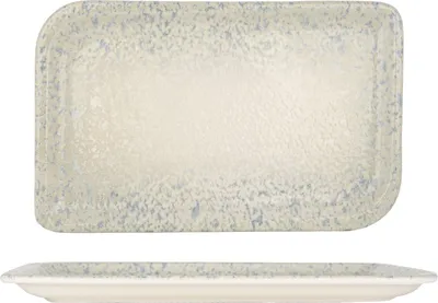 Image de Plat de service By Bone - Natura Ocean - Porcelaine - 30 x 17,5 cm