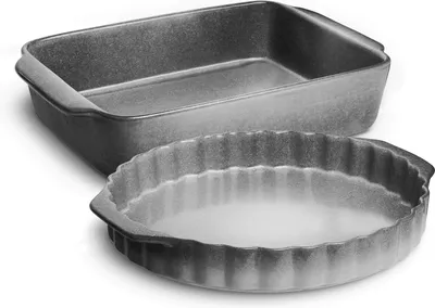 Produktbild von SPRINGLANE Keramik Auflauf- und Tarteform Misty Cliff 2er-Set groß