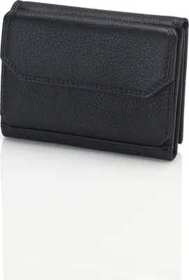 Produktbild von Josephine Osthoff Geldbörse Slim Wallet mit Münzfach und RFID Schutz, Geldbeutel für Damen und Herren, handgefertigt aus 100% Echtleder