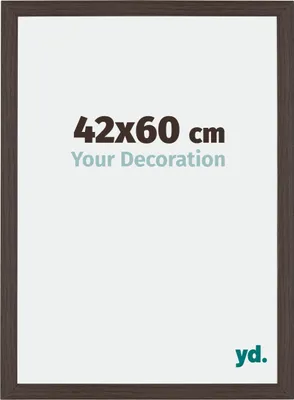 Produktbild von Bilderrahmen, 42x60 cm, Eiche Dunkel, MDF, Mura