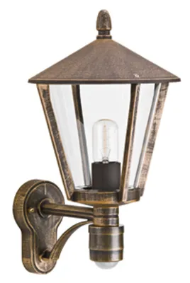 Zdjęcie produktu dla ALBERT lampa z czujnikiem 57W AGL Kst_klar E27 ms IP44