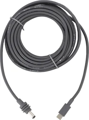 Zdjęcie produktu dla Satelitarny kabel zasilający typu C do DC, kabel 18 AWG, stopień ochrony IP68, obsługuje protokół PD, do użytku wewnątrz i na zewnątrz, 5 m/16,4 stopy