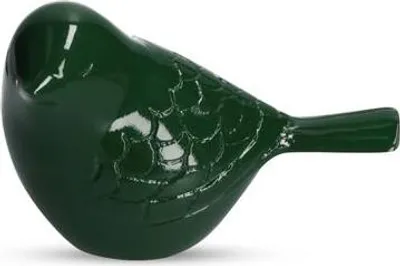 Immagine prodotto di Urna per uccelli unica - 100 ml - Mini urna fatta a mano per le ceneri di animali domestici o umani - Urna decorativa verde