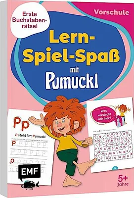 Produktbild von Lern-Spiel-Spaß mit Pumuckl - Mein Vorschulblock: Erste Buchstaben