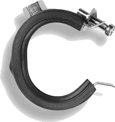Produktbild von Einzelne Schraubzwinge M8, 17-19 3/8" - mit Gummieinsatz - Packung mit 1 Stück