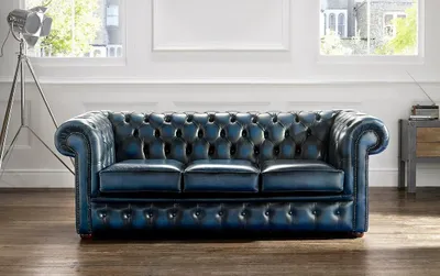 Image de Canapé 3 places, choix de couleurs, style Chesterfield, idéal pour le salon