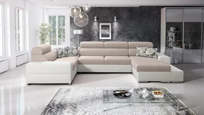Produktbild von Ecksofa Alex Mini: Schlaffunktion & Bettkasten für das Moderne Wohnzimmer - Entdecken Sie Ihre Neue Eckcouch! Twist 2 + Ekji