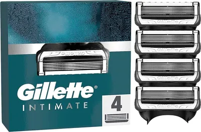 Produktbild von Gillette INTIMATE Rasierklingen (8700216036894)